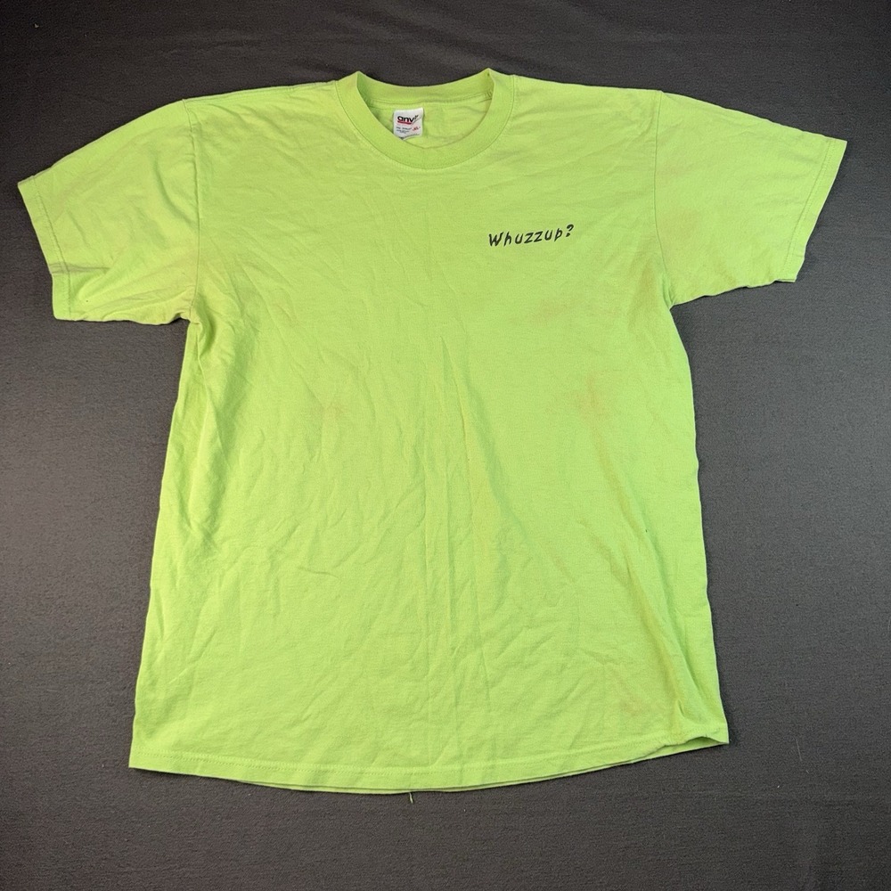 King Ko Inn King Salmon Alaska Vintage 90s T-Shirt Mens XL Green Anvil